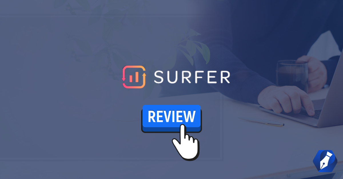 It reads Surfer review and has Surfer's logo