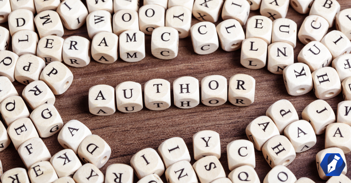letter cubes spell author